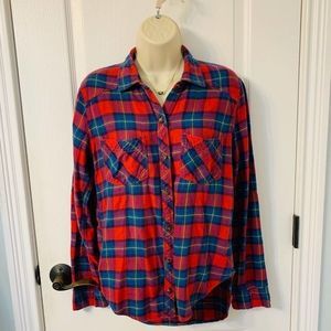 Abercrombie and Fitch Long Sleeve Plaid Shirt!